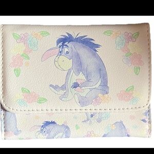 Loungefly Disney Pastel Floral Eeyore Wallet